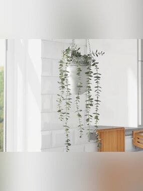 IKEA Faux Eucalyptus Potted Plant